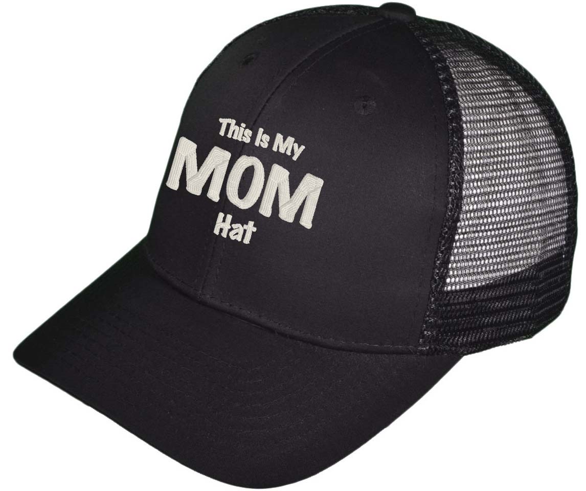 This is My Mom Hat Distressed Vintage Trucker Hat