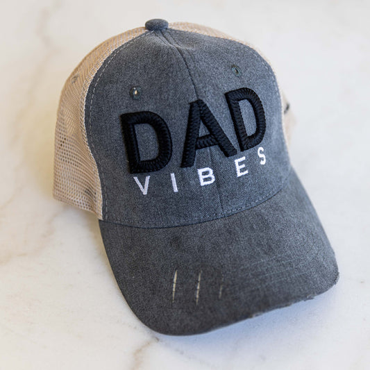 3D Dad Vibes Vintage Trucker