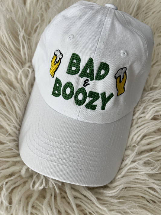 Bad & Boozy Cotton Twill Hat