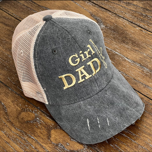 Girl Dad Vintage Trucker Hat