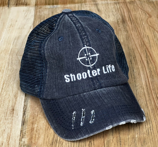 Shooter Life Ponytail Trucker Hat