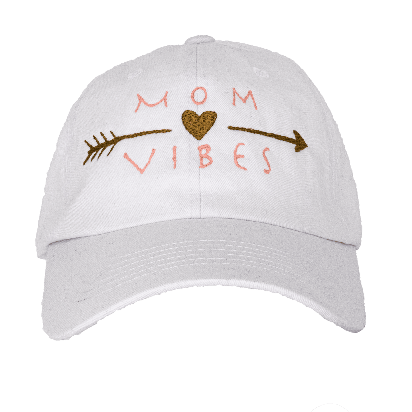 Mom Vibes Cotton Twill Hat