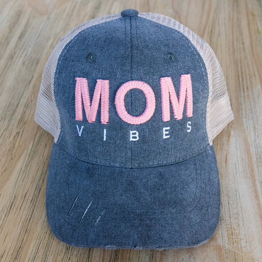 3D Mom Vibes Vintage Trucker