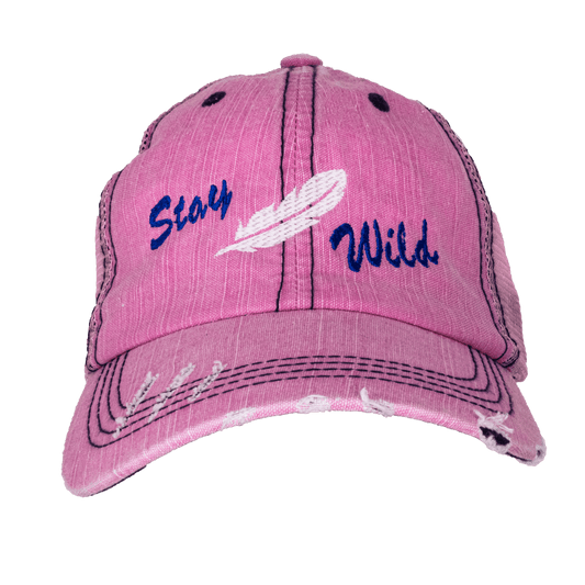 Stay Wild Ponytail Trucker Hat